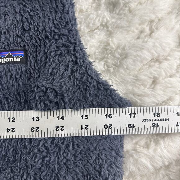 PATAGONIA Women’s Los Gatos Gray Deep Pile Full Zip Vest Size Small‎ - Picture 14 of 15